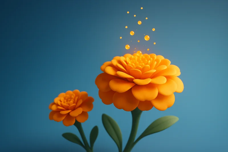 Lutein · aus Tagetes erecta